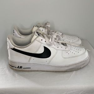 Nike Air Force 1 Low White Black Men’s Size 10.5